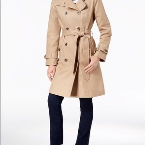 London Fog Double Breasted Trench Coat